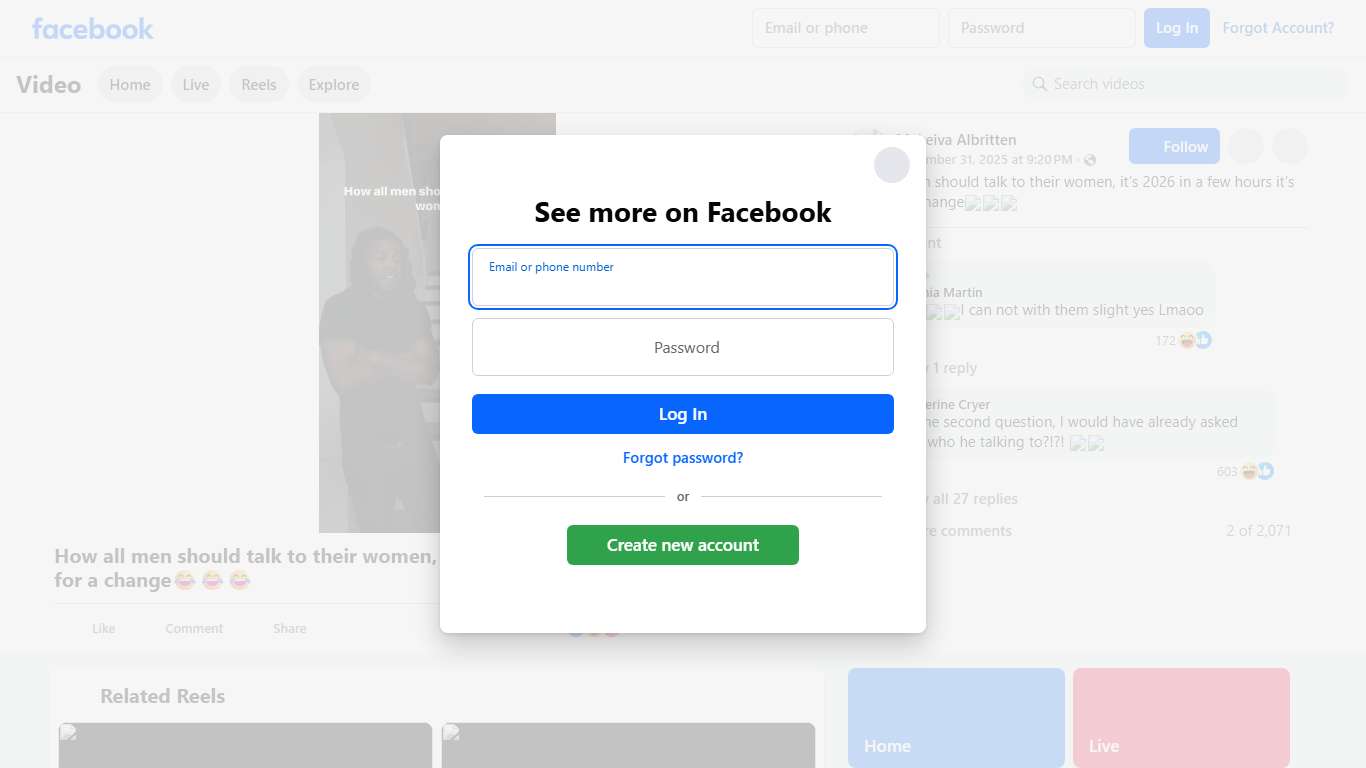 How all men should talk to their women, it’s 2026 in a few hours it’s time for a change😂😂😂 Makeiva Albritten Facebook