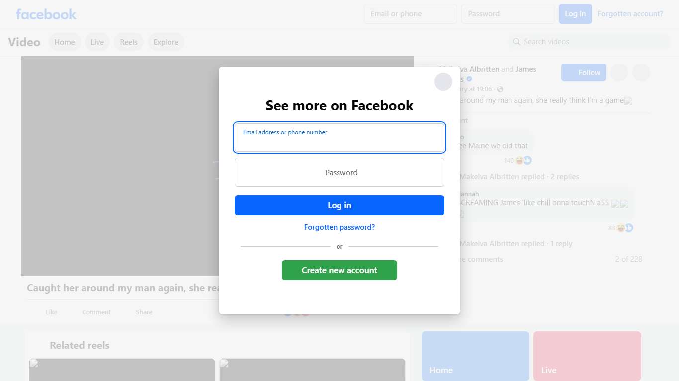 Caught her around my man again, she really think I’m a game😑 Makeiva Albritten Facebook